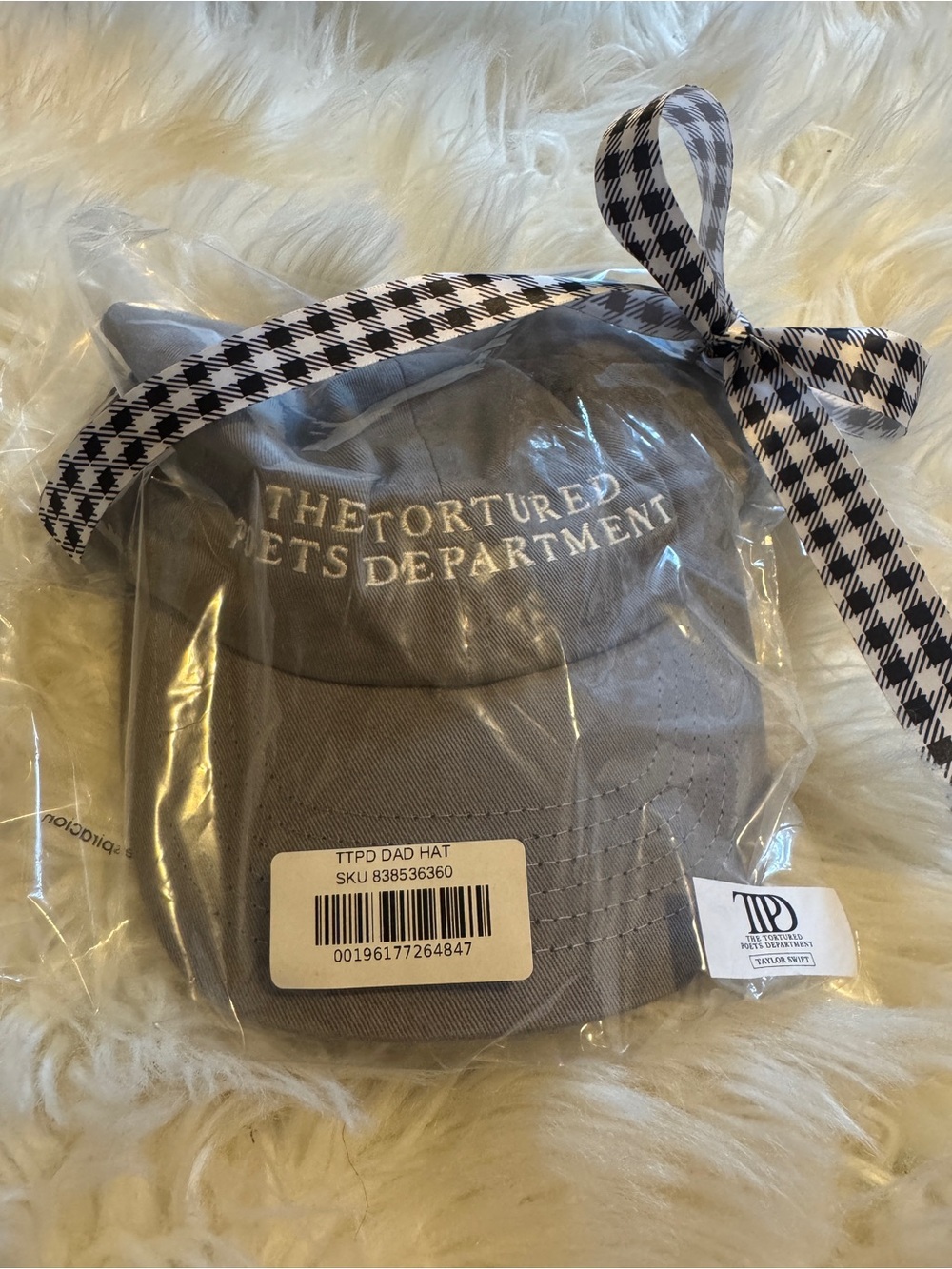 The Tortured Poets Department “Smoke Gray” Dad Hat